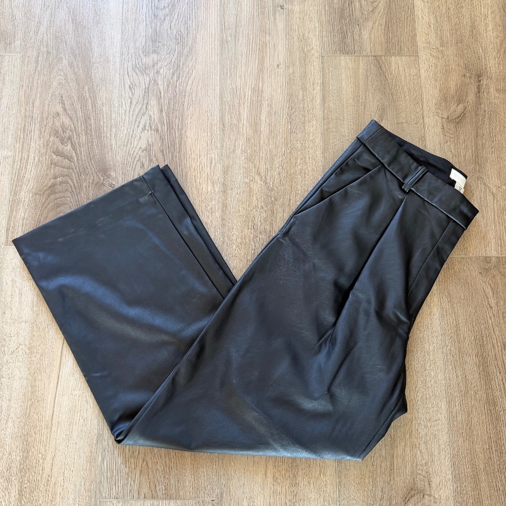 H&M Leather Pants